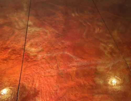 Russet Metallic Floor
