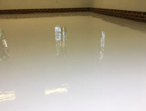 Titanium and Brass Metallic Epoxy Floor - The Epoxy Floor Company