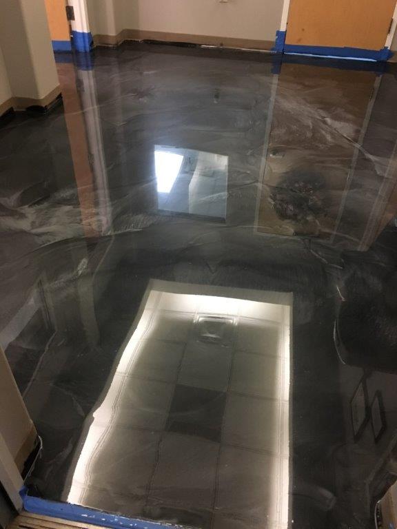 Gunmetal 2025 epoxy floor