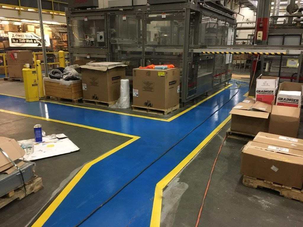 UV Coated Industrial Safety Walkway – The Epoxy Floor Company