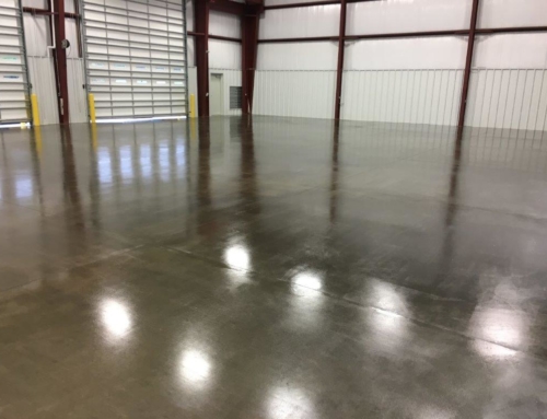 Sealed Epoxy Concrete Floor